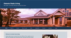 Desktop Screenshot of eatoniaoasisliving.com